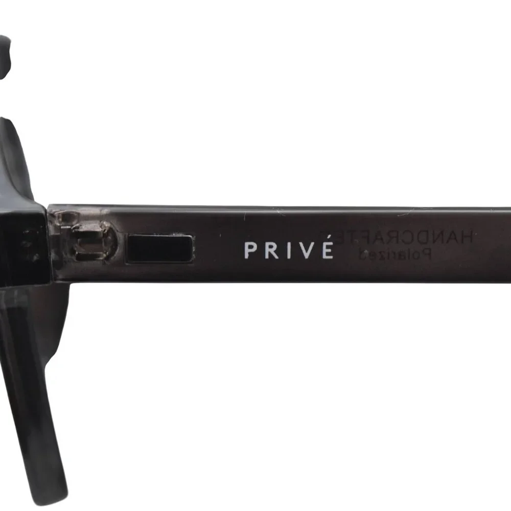 Privé Revaux The Underdog Polarized Sunglasses Black Handcrafted Unisex Retro